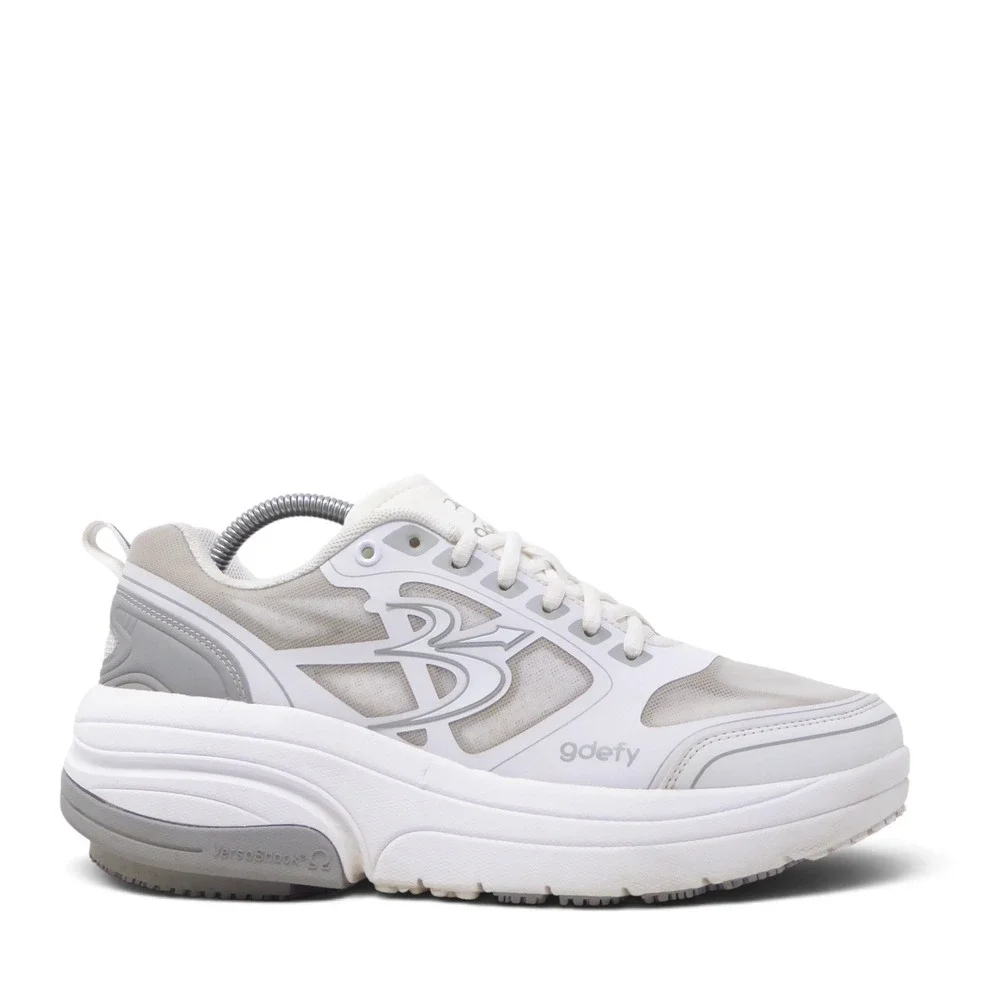 Gravity Defyer Mens Ion Athletic Sneakers White VersoShock TB9022FWS-M 10.5